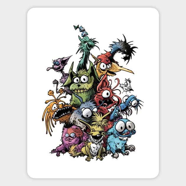 Wacky Weird Pets Magnet by JunkyDotCom